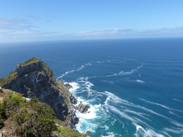 Cape Point where the Indian and Atlantic Oceans meet